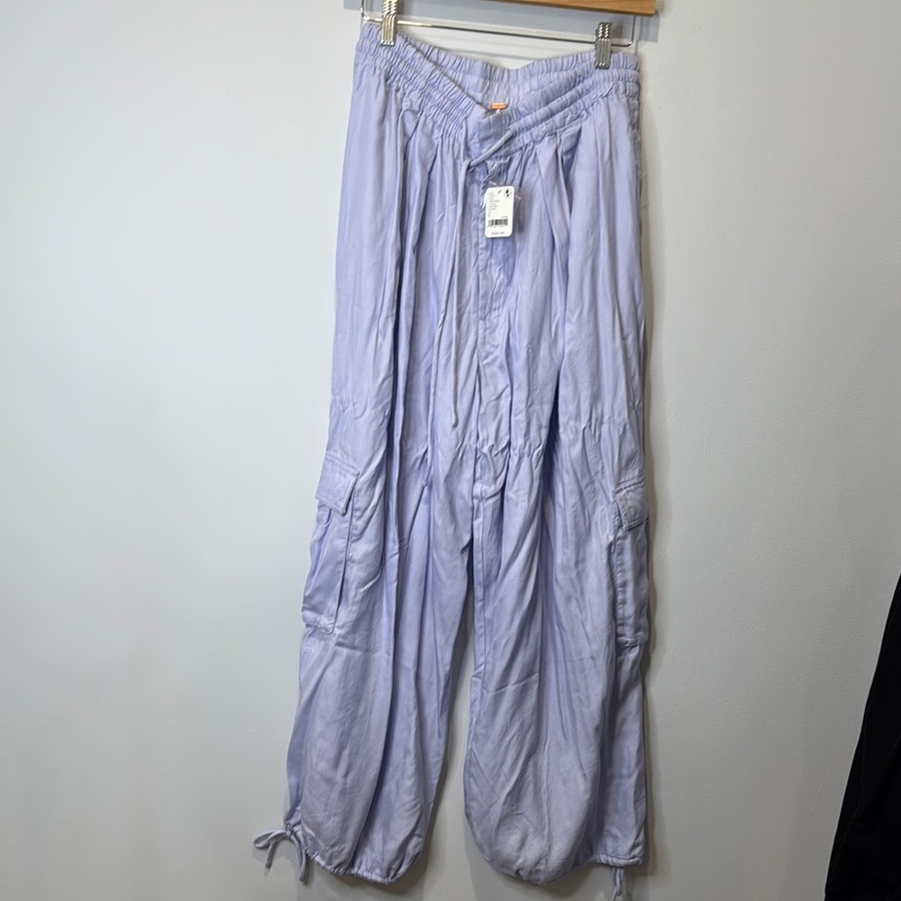 Free people Light Purple Drawstring  Pants